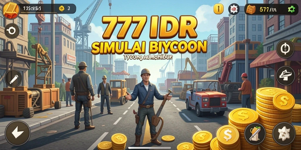 Screenshot gameplay <strong>777IDR</strong> menampilkan interaksi bisnis yang menarik.