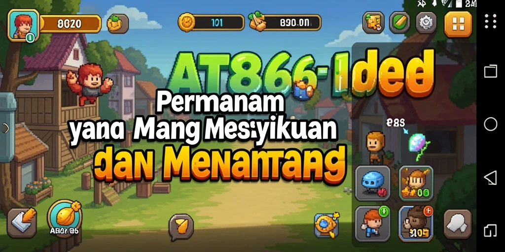 Gameplay Idle yang mengasyikkan dengan peningkatan karakter.