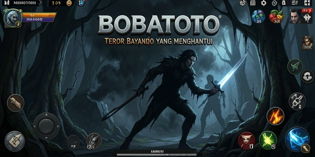 Tangkapan layar menunjukkan suasana mencekam dalam game BOBATOTO.