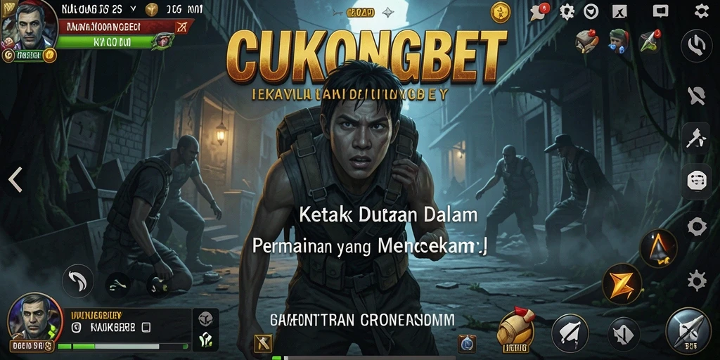 Screenshot gameplay CUKONGBET menampilkan ketegangan yang memukau.
