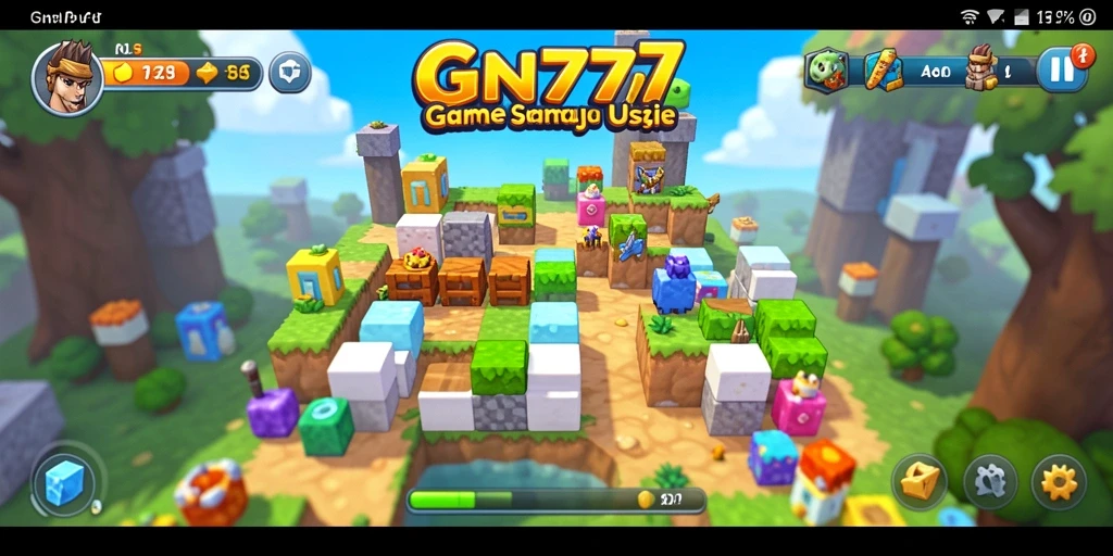 Screenshot gameplay GN777 yang menampilkan aksi puzzle yang seru.