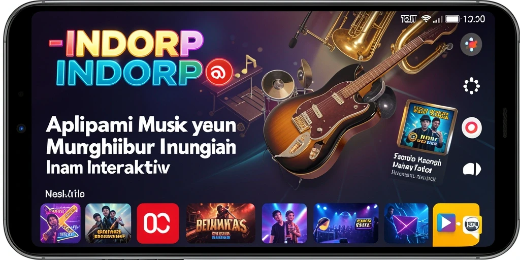 Tampilan gameplay INDORP yang menghibur dan interaktif.