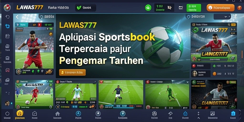 Tampilan screenshot LAWAS777 menunjukkan aksi seru taruhan Sportsbook.