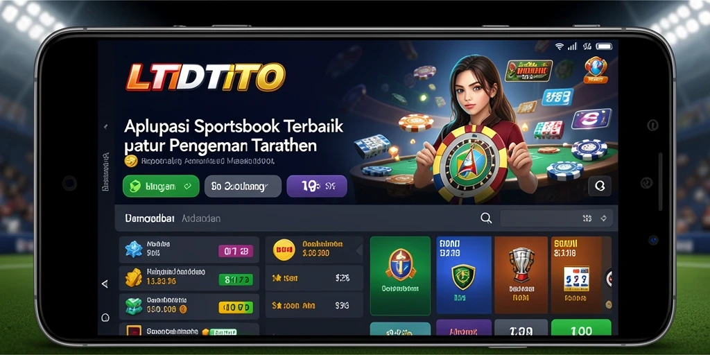 Screenshot LTDTOTO menampilkan gameplay taruhan olahraga yang menarik.