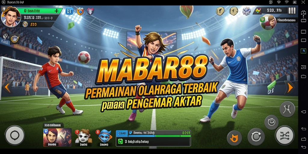 Gambar gameplay menarik di MABAR88 dengan berbagai olahraga.