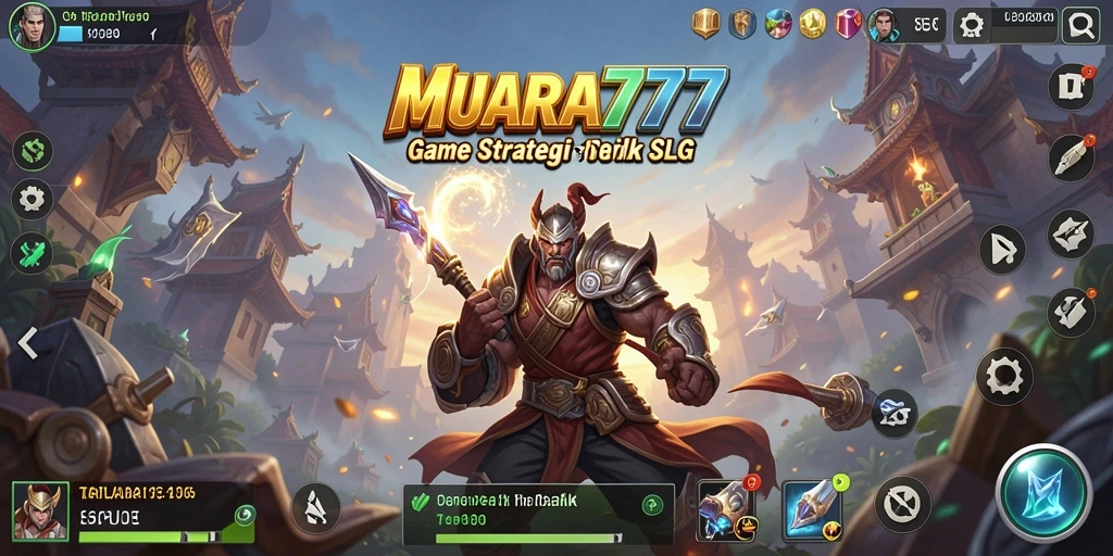 Screenshot gameplay MUARA777 yang menampilkan pertempuran strategi yang mendebarkan.