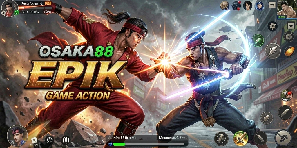 Tampilan gameplay OSAKA88 yang menegangkan dan mendebarkan.