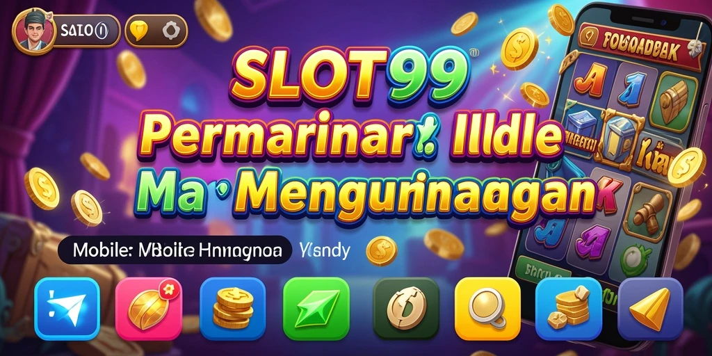 Tampilan gameplay menarik dari SLOT99 dengan fitur slot yang seru.