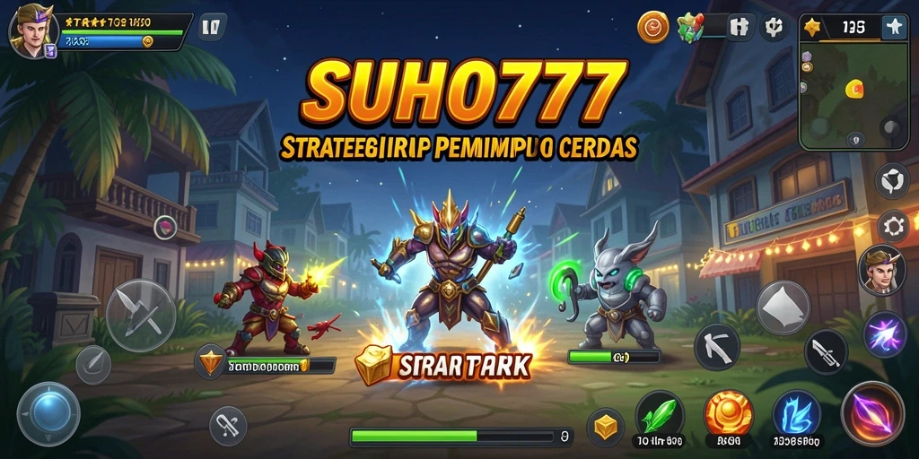 Screenshot gameplay <strong>SUHU777</strong> menampilkan pertempuran strategis yang mendebarkan.