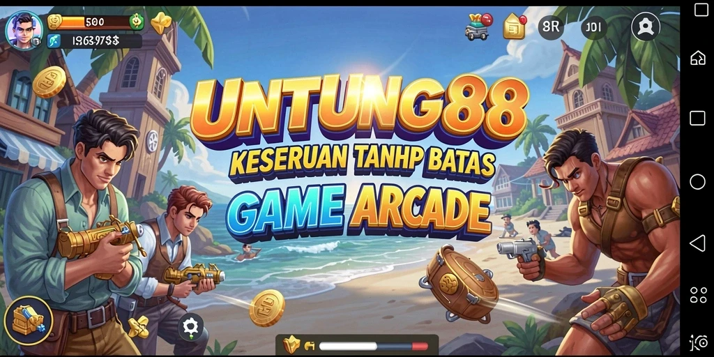 Screenshot gameplay UNTUNG88 yang menunjukkan aksi seru dalam permainan Arcade.