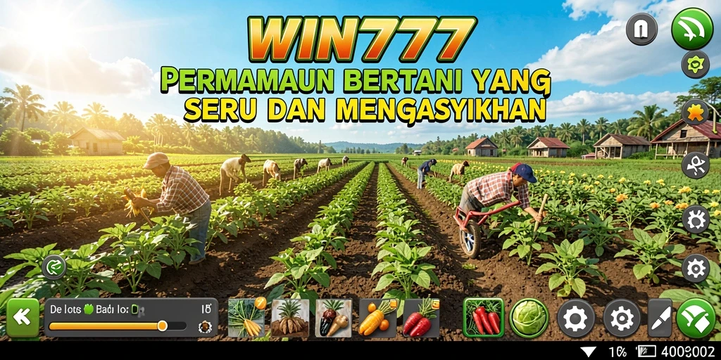 Tangkap momen seru dalam gameplay Farming di WIN777.