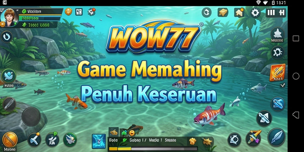 Tangkapan ikan yang menarik dalam gameplay WOW77.
